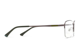 EYE'M Half Rim Rectangle Eyeglasses in Dusty Rose – Product Photo 4