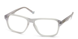 EYE'M Wide Rectangle Eyeglasses in Clear – Product Photo 3