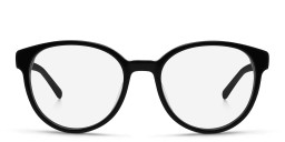 EYE'M Round Eyeglasses in Black – Product Photo 1