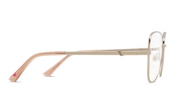 EYE'M Wide Square Eyeglasses in Silver – Product Photo 4