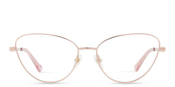 EYE'M Wide Cat Eye Eyeglasses in Rose Gold – Product Photo 1