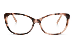 EYE'M Kids Cat Eye Eyeglasses in Pink Havana – Product Photo 3