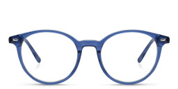 Shop EYE'M Kids Round Eyeglasses in Blue online.
