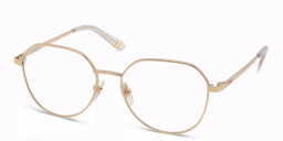 EYE'M Kids Irregular Eyeglasses in Gold – Product Photo 2