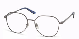 EYE'M Kids Irregular Eyeglasses in Gunmetal – Product Photo 2