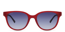 EYE'M Square Sunglasses in Red – Product Photo 1