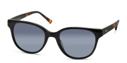 EYE'M Square Sunglasses in Black – Product Photo 3