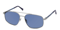 EYE'M Aviator Sunglasses in Silver – Product Photo 3