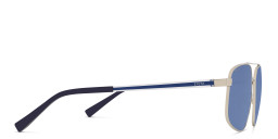 EYE'M Aviator Sunglasses in Silver – Product Photo 4