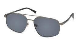 EYE'M Aviator Sunglasses in Silver – Product Photo 3