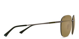 EYE'M Rimless Aviator Sunglasses in Grey – Product Photo 4