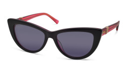 EYE'M Cat Eye Sunglasses in Black – Product Photo 3