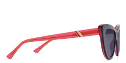 EYE'M Cat Eye Sunglasses in Black – Product Photo 4