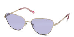 EYE'M Cat Eye Sunglasses in Gold – Product Photo 3