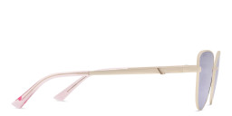 EYE'M Cat Eye Sunglasses in Gold – Product Photo 4