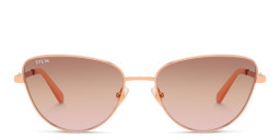 EYE'M Cat Eye Sunglasses in Gold – Product Photo 1