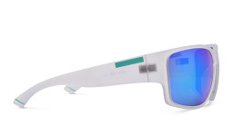 EYE'M Rectangle Sunglasses in Clear – Product Photo 4