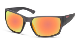 EYE'M Rectangle Sunglasses in Grey – Product Photo 3