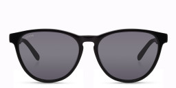 EYE'M Kids Cat Eye Sunglasses in Black/Grey – Product Photo 2