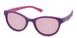 EYE'M Kids Cat Eye Sunglasses in Purple – Product Photo 2