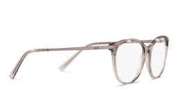 Shop Armani Exchange A|X Logo Cat-Eye Eyeglasses in Transparent Grey online.