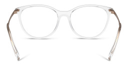 Armani Exchange A|X Logo Cat-Eye Eyeglasses in Clear – Product Photo 4