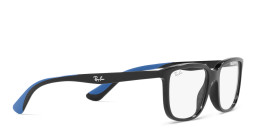 Ray-Ban Junior Unisex Rectangle Eyeglasses in Black – Product Photo 4