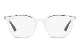 Ray-Ban Unisex Square Eyeglasses in Clear – Product Photo 1