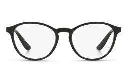 Vogue Eyewear Round Eyeglasses in Black – Product Photo 2