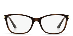 Shop Vogue Eyewear Square Eyeglasses in Brown online.