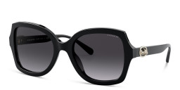 Coach Square Sunglasses in Black – Product Photo 2