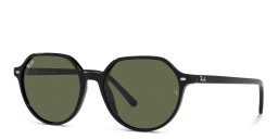 Ray-Ban Thalia Unisex Square Sunglasses in Shiny Black – Product Photo 2