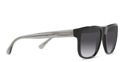 Emporio Armani Pillow Sunglasses in Black – Product Photo 5