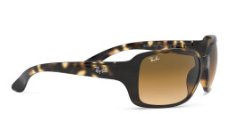 Shop Ray-Ban Square Sunglasses in Light Havana online.