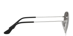 Ray-Ban Junior Kids Square Sunglasses in Silver – Product Photo 3