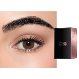 Lensme Monthly Color Contact Lenses in Tea – Product Photo 1