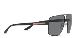 Armani Exchange Logo-Print Pilot Sunglasses in Black – Product Photo 4