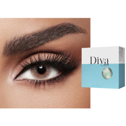 DIVA Monthly Color Contact Lenses in Clay – Product Photo 1