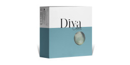 DIVA Monthly Color Contact Lenses in Navy – Product Photo 2