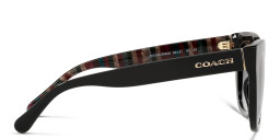 Coach Logo Signature Square Sunglasses in Black – Product Photo 3
