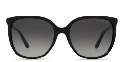 Michael Kors Anaheim Square Sunglasses in Black/Dark Grey Gradient – Product Photo 2