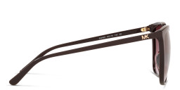 Michael Kors Anaheim Square Sunglasses in Brown – Product Photo 3