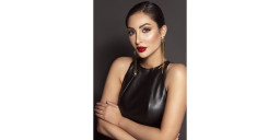 Amara Monthly Color Contact Lenses - Charcoal Gray in Charcoal Gray – Product Photo 3