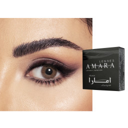 Amara Monthly Color Contact Lenses in Desert Rose – Product Photo 1