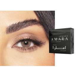 Amara Monthly Color Contact Lenses in Pure Hazel – Product Photo 1