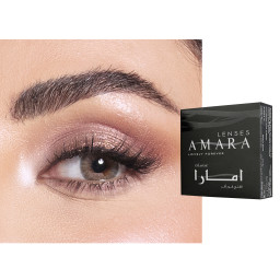 Amara Monthly Color Contact Lenses in Steel Gray – Product Photo 1