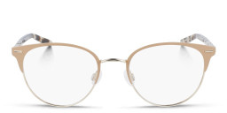 Calvin Klein Round Eyeglasses in Beige – Product Photo 1
