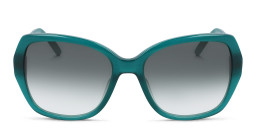 Calvin Klein Square Sunglasses in Green/Green Gradient – Product Photo 3