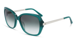 Calvin Klein Square Sunglasses in Green – Product Photo 2