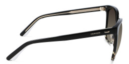 Calvin Klein Square Sunglasses in Black – Product Photo 3